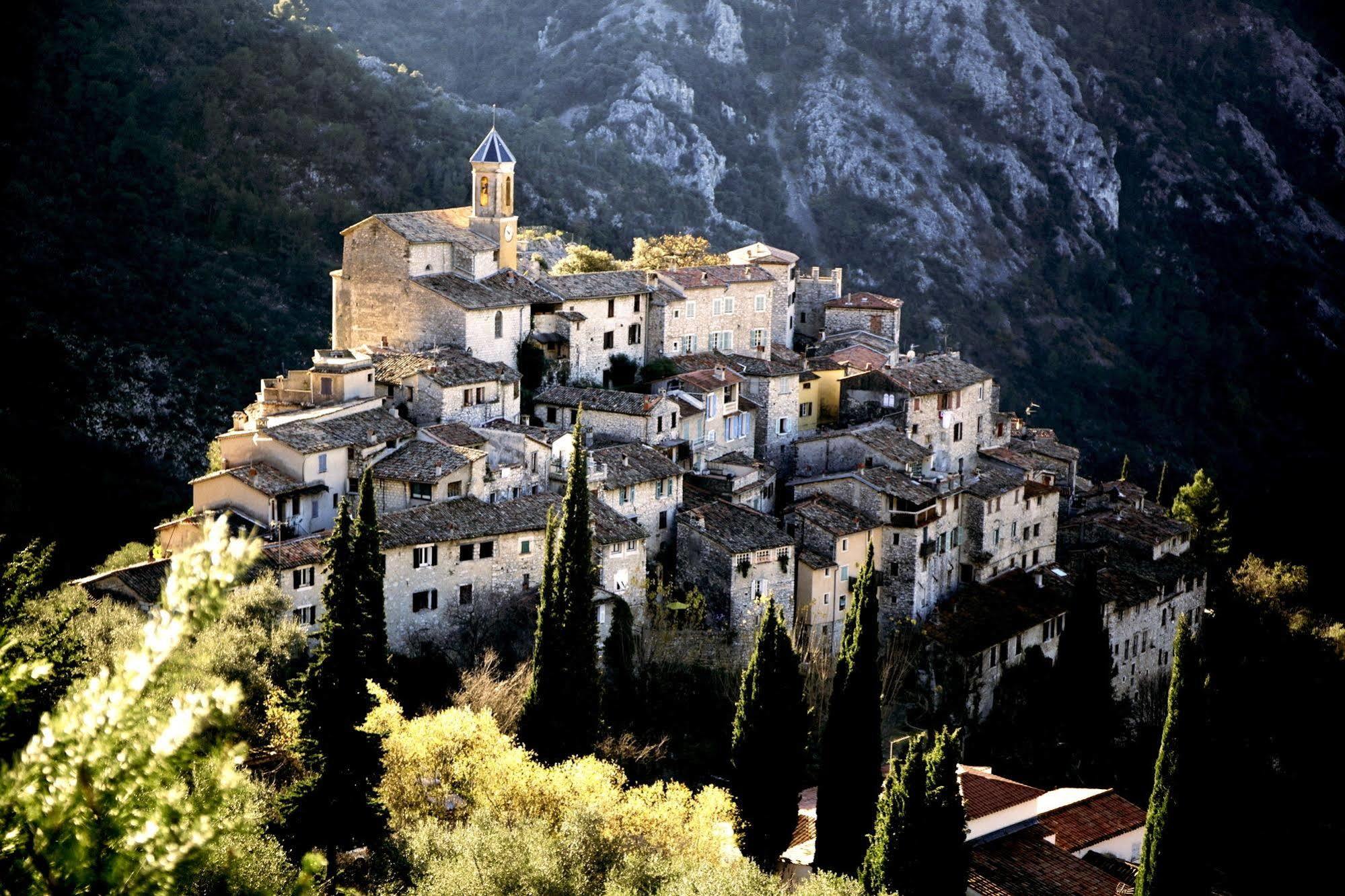 Auberge De La Madone Peillon Exteriör bild